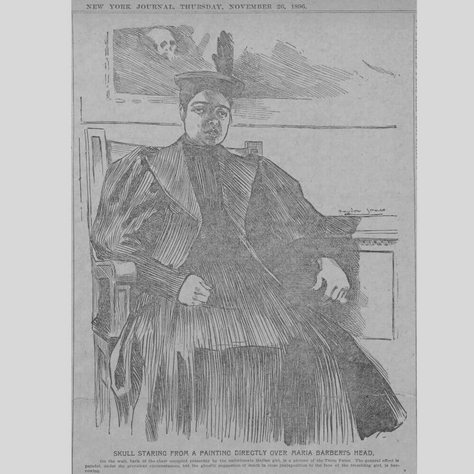 Articolo del New York Journal del 26 novembre 1896 su Maria Barbella
